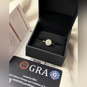 3ct Moissanite Ring